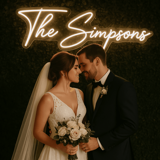 Wedding Custom Neon Sign