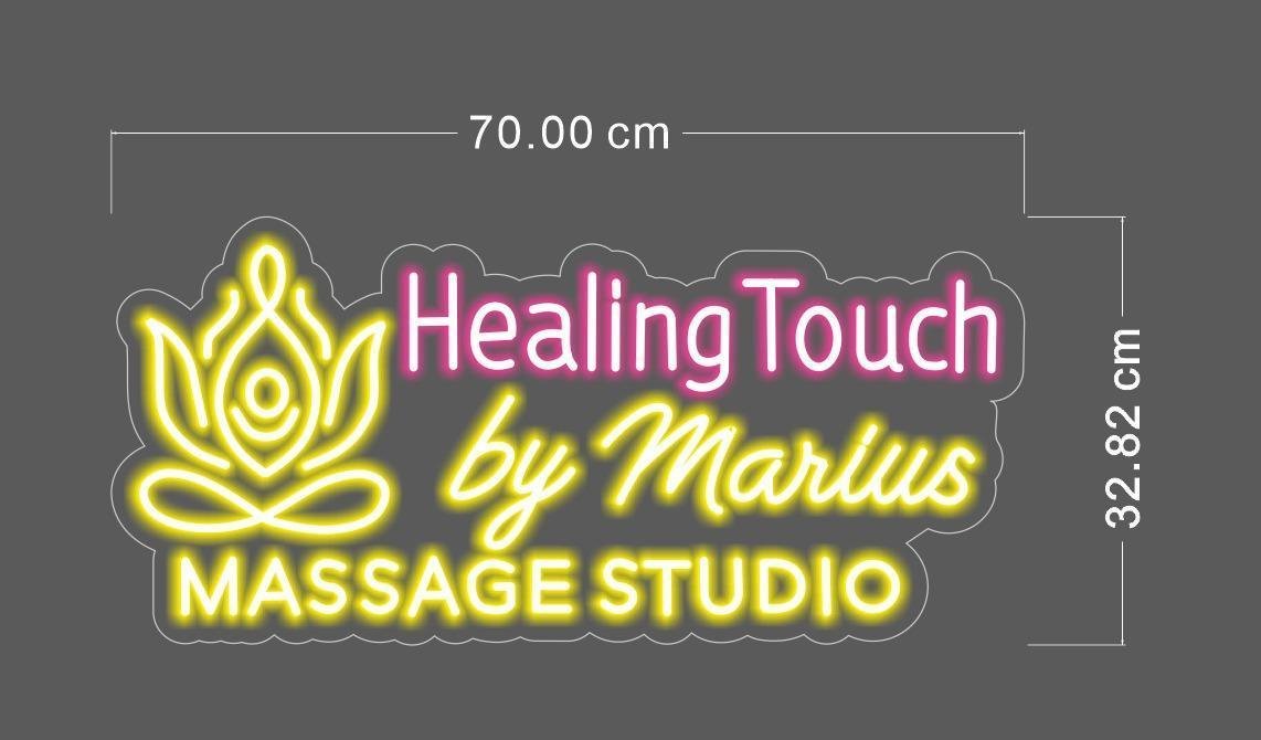 Custom Sign - Healing Touch by Marius