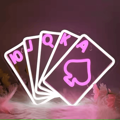Poker Neon Sign